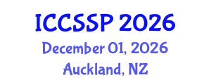 International Conference on Circuits, Systems, and Signal Processing (ICCSSP) December 01, 2026 - Auckland, New Zealand