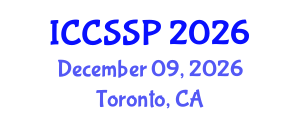 International Conference on Circuits, Systems, and Signal Processing (ICCSSP) December 09, 2026 - Toronto, Canada