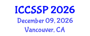 International Conference on Circuits, Systems, and Signal Processing (ICCSSP) December 09, 2026 - Vancouver, Canada