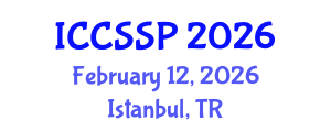 International Conference on Circuits, Systems, and Signal Processing (ICCSSP) February 12, 2026 - Istanbul, Turkey