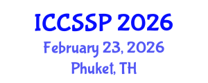 International Conference on Circuits, Systems, and Signal Processing (ICCSSP) February 23, 2026 - Phuket, Thailand International Conference on Circuits, Systems, and Signal Processing (ICCSSP) February 23, 2026 - Phuket, Thailand