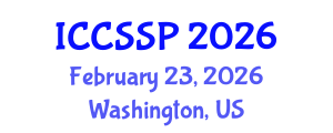 International Conference on Circuits, Systems, and Signal Processing (ICCSSP) February 23, 2026 - Washington, United States International Conference on Circuits, Systems, and Signal Processing (ICCSSP) February 23, 2026 - Washington, United States