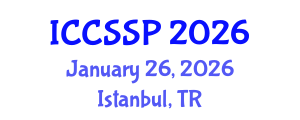 International Conference on Circuits, Systems, and Signal Processing (ICCSSP) January 26, 2026 - Istanbul, Turkey