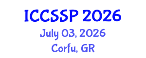 International Conference on Circuits, Systems, and Signal Processing (ICCSSP) July 03, 2026 - Corfu, Greece International Conference on Circuits, Systems, and Signal Processing (ICCSSP) July 03, 2026 - Corfu, Greece