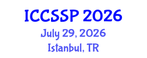 International Conference on Circuits, Systems, and Signal Processing (ICCSSP) July 29, 2026 - Istanbul, Turkey International Conference on Circuits, Systems, and Signal Processing (ICCSSP) July 29, 2026 - Istanbul, Turkey