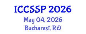 International Conference on Circuits, Systems, and Signal Processing (ICCSSP) May 04, 2026 - Bucharest, Romania