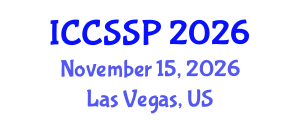 International Conference on Circuits, Systems, and Signal Processing (ICCSSP) November 15, 2026 - Las Vegas, United States