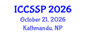 International Conference on Circuits, Systems, and Signal Processing (ICCSSP) October 21, 2026 - Kathmandu, Nepal International Conference on Circuits, Systems, and Signal Processing (ICCSSP) October 21, 2026 - Kathmandu, Nepal