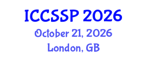 International Conference on Circuits, Systems, and Signal Processing (ICCSSP) October 21, 2026 - London, United Kingdom International Conference on Circuits, Systems, and Signal Processing (ICCSSP) October 21, 2026 - London, United Kingdom