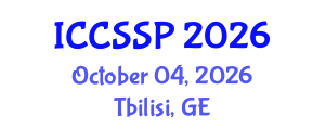 International Conference on Circuits, Systems, and Signal Processing (ICCSSP) October 04, 2026 - Tbilisi, Georgia International Conference on Circuits, Systems, and Signal Processing (ICCSSP) October 04, 2026 - Tbilisi, Georgia