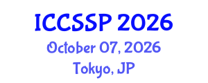 International Conference on Circuits, Systems, and Signal Processing (ICCSSP) October 07, 2026 - Tokyo, Japan