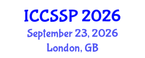 International Conference on Circuits, Systems, and Signal Processing (ICCSSP) September 23, 2026 - London, United Kingdom International Conference on Circuits, Systems, and Signal Processing (ICCSSP) September 23, 2026 - London, United Kingdom