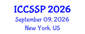 International Conference on Circuits, Systems, and Signal Processing (ICCSSP) September 09, 2026 - New York, United States