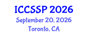 International Conference on Circuits, Systems, and Signal Processing (ICCSSP) September 20, 2026 - Toronto, Canada International Conference on Circuits, Systems, and Signal Processing (ICCSSP) September 20, 2026 - Toronto, Canada