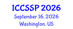 International Conference on Circuits, Systems, and Signal Processing (ICCSSP) September 16, 2026 - Washington, United States