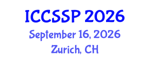 International Conference on Circuits, Systems, and Signal Processing (ICCSSP) September 16, 2026 - Zurich, Switzerland