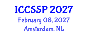 International Conference on Circuits, Systems, and Signal Processing (ICCSSP) February 08, 2027 - Amsterdam, Netherlands