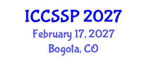 International Conference on Circuits, Systems, and Signal Processing (ICCSSP) February 17, 2027 - Bogota, Colombia