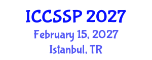 International Conference on Circuits, Systems, and Signal Processing (ICCSSP) February 15, 2027 - Istanbul, Turkey