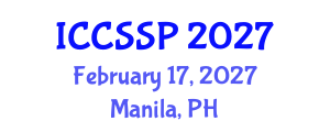 International Conference on Circuits, Systems, and Signal Processing (ICCSSP) February 17, 2027 - Manila, Philippines