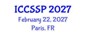 International Conference on Circuits, Systems, and Signal Processing (ICCSSP) February 22, 2027 - Paris, France