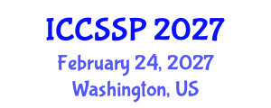 International Conference on Circuits, Systems, and Signal Processing (ICCSSP) February 24, 2027 - Washington, United States
