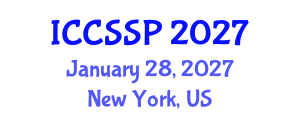 International Conference on Circuits, Systems, and Signal Processing (ICCSSP) January 28, 2027 - New York, United States