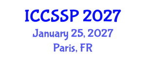 International Conference on Circuits, Systems, and Signal Processing (ICCSSP) January 25, 2027 - Paris, France