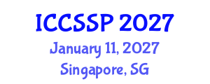 International Conference on Circuits, Systems, and Signal Processing (ICCSSP) January 11, 2027 - Singapore, Singapore