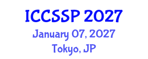 International Conference on Circuits, Systems, and Signal Processing (ICCSSP) January 07, 2027 - Tokyo, Japan