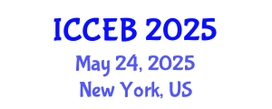 International Conference on Circular Economy and Bioeconomy (ICCEB) May 24, 2025 - New York, United States