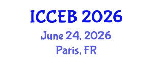 International Conference on Circular Economy and Bioeconomy (ICCEB) June 24, 2026 - Paris, France