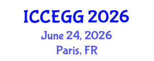 International Conference on Circular Economy and Green Growth (ICCEGG) June 24, 2026 - Paris, France