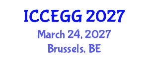 International Conference on Circular Economy and Green Growth (ICCEGG) March 24, 2027 - Brussels, Belgium International Conference on Circular Economy and Green Growth (ICCEGG) March 24, 2027 - Brussels, Belgium