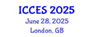 International Conference on Circular Economy and Sustainability (ICCES) June 28, 2025 - London, United Kingdom