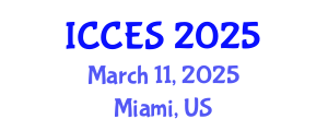 International Conference on Circular Economy and Sustainability (ICCES) March 11, 2025 - Miami, United States