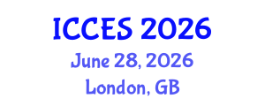 International Conference on Circular Economy and Sustainability (ICCES) June 28, 2026 - London, United Kingdom