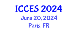 International Conference on Circular Economy Strategies (ICCES) June 20, 2024 - Paris, France