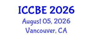 International Conference on Civil and Building Engineering (ICCBE) August 05, 2026 - Vancouver, Canada