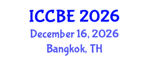 International Conference on Civil and Building Engineering (ICCBE) December 16, 2026 - Bangkok, Thailand