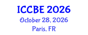 International Conference on Civil and Building Engineering (ICCBE) October 28, 2026 - Paris, France