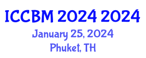 International Conference on Civil and Building Materials (ICCBM 2024) January 25, 2024 - Phuket, Thailand International Conference on Civil and Building Materials (ICCBM 2024) January 25, 2024 - Phuket, Thailand