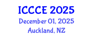 International Conference on Civil and Construction Engineering (ICCCE) December 01, 2025 - Auckland, New Zealand