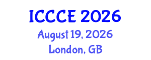 International Conference on Civil and Construction Engineering (ICCCE) August 19, 2026 - London, United Kingdom