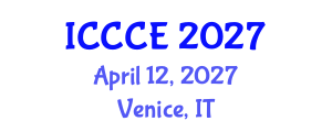 International Conference on Civil and Construction Engineering (ICCCE) April 12, 2027 - Venice, Italy International Conference on Civil and Construction Engineering (ICCCE) April 12, 2027 - Venice, Italy
