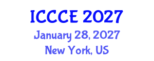 International Conference on Civil and Construction Engineering (ICCCE) January 28, 2027 - New York, United States International Conference on Civil and Construction Engineering (ICCCE) January 28, 2027 - New York, United States