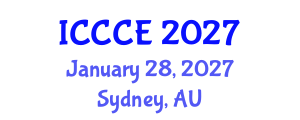 International Conference on Civil and Construction Engineering (ICCCE) January 28, 2027 - Sydney, Australia International Conference on Civil and Construction Engineering (ICCCE) January 28, 2027 - Sydney, Australia