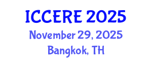 International Conference on Civil and Earth Resources Engineering (ICCERE) November 29, 2025 - Bangkok, Thailand
