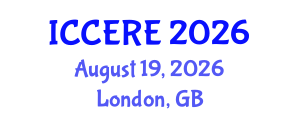 International Conference on Civil and Earth Resources Engineering (ICCERE) August 19, 2026 - London, United Kingdom