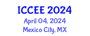 International Conference on Civil and Environmental Engineering (ICCEE) April 04, 2024 - Mexico City, Mexico